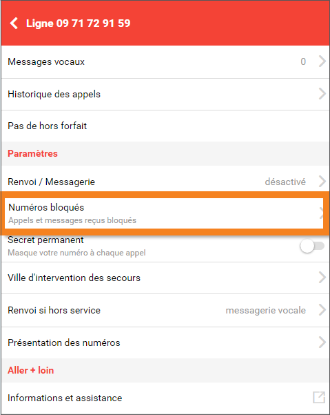 Assistance Nordnet Bloquer Un Num Ro De T L Phone Sur Votre Ligne Fixe